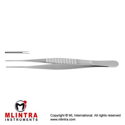 DeBakey Atrauma Forcep Stainless Steel, 15 cm - 6" Tip Size 1.0 mm